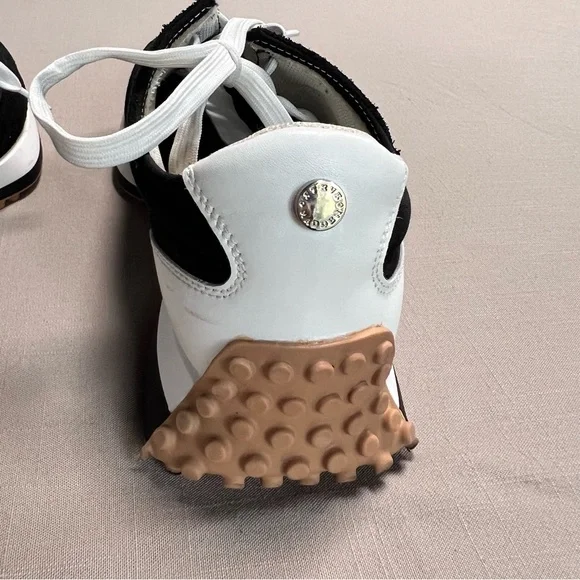 Steve Madden CAMPO Retro Sneakers Black & White – Women’s 11M - Picture 9 of 14